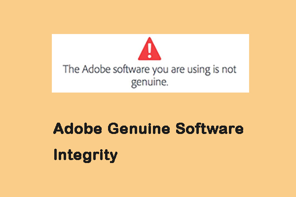 Adobe Genuine Software Integrity Mac 2019 Reddit